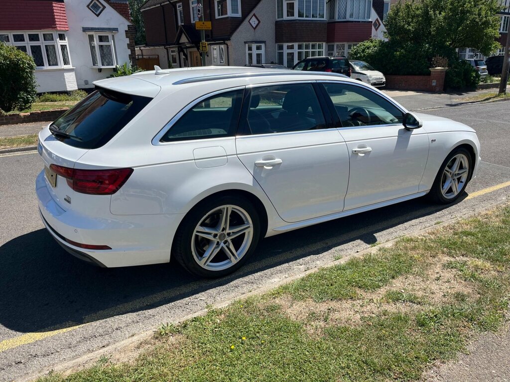 Audi A4 Avant 3.0 Tdi V6 S Line Estate S Tronic Quatt White #5