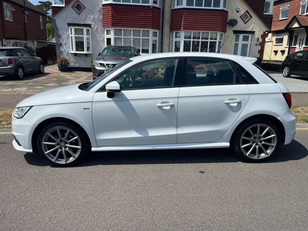 Audi A1 1.4 Tfsi S Line Sportback S Tronic Euro 6 Ss LY66EPP White #6
