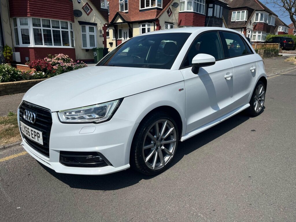 Audi A1 1.4 Tfsi S Line Sportback S Tronic Euro 6 Ss White