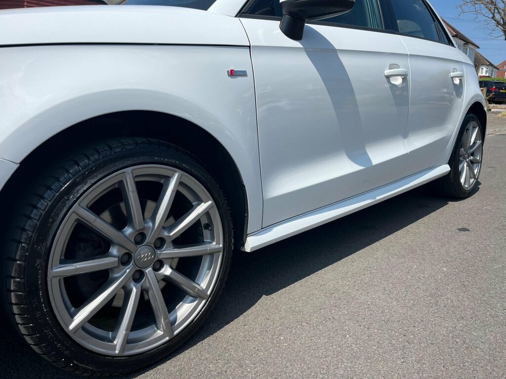 Audi A1 1.4 Tfsi S Line Sportback S Tronic Euro 6 Ss LY66EPP White #3