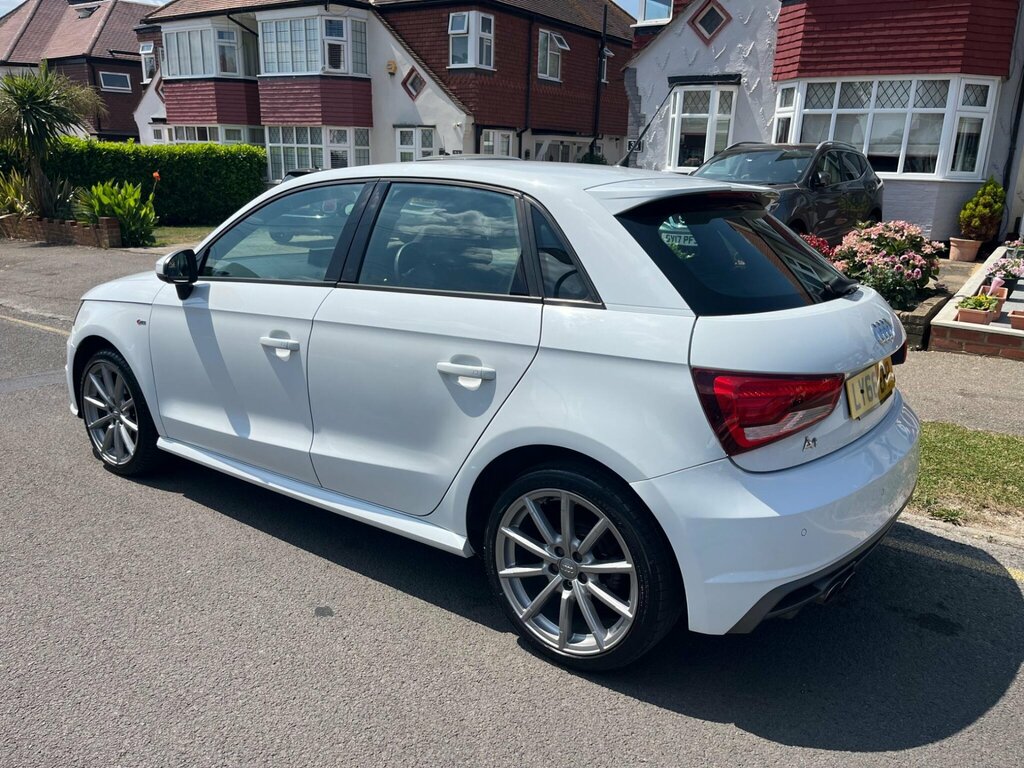 Audi A1 1.4 Tfsi S Line Sportback S Tronic Euro 6 Ss LY66EPP White #2