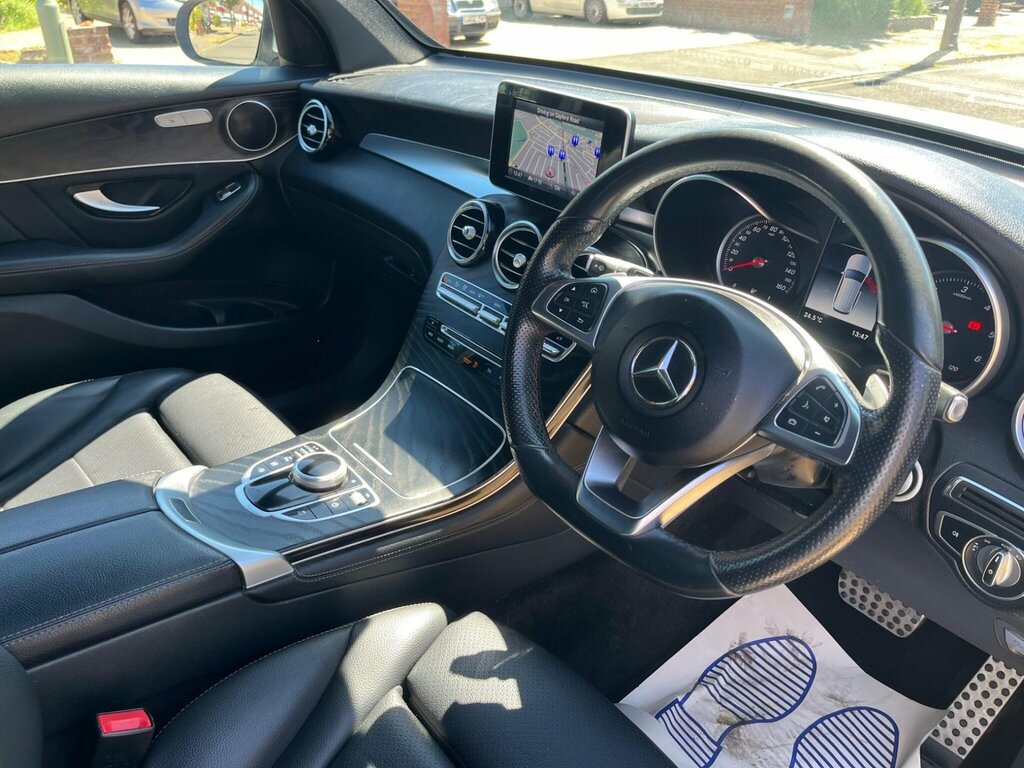Mercedes-Benz GLC Class 2.1 Glc220d Amg Line G-tronic 4Matic Euro 6 Ss LL18BNV Silver #4