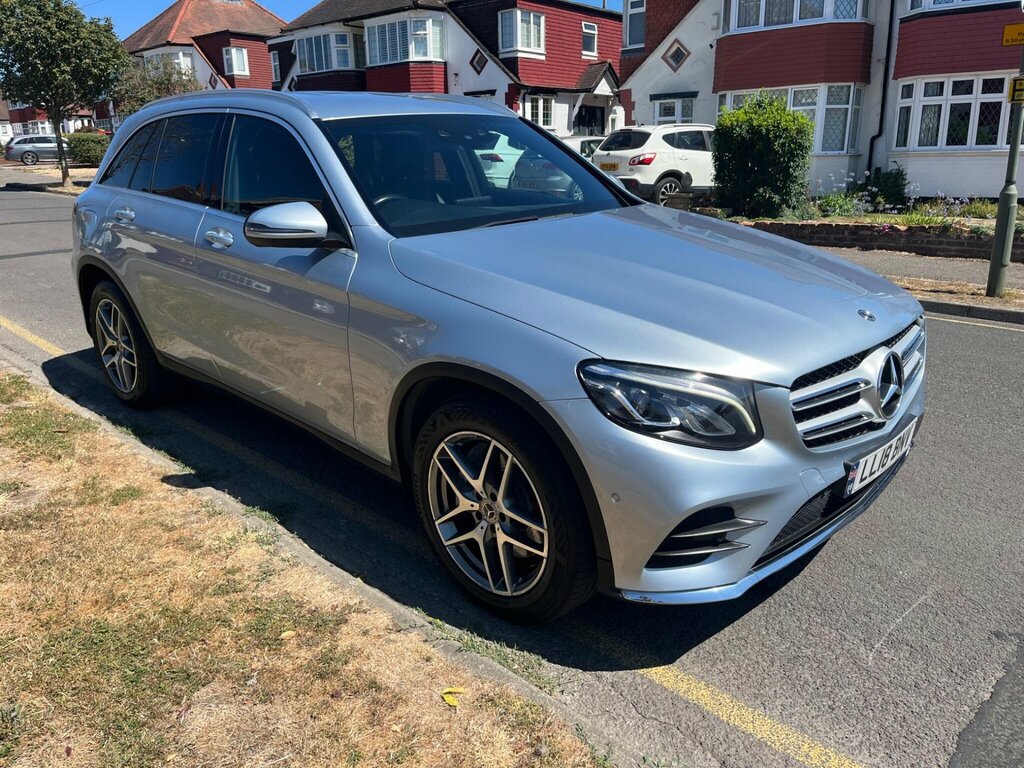 Mercedes-Benz GLC Class 2.1 Glc220d Amg Line G-tronic 4Matic Euro 6 Ss LL18BNV Silver #5