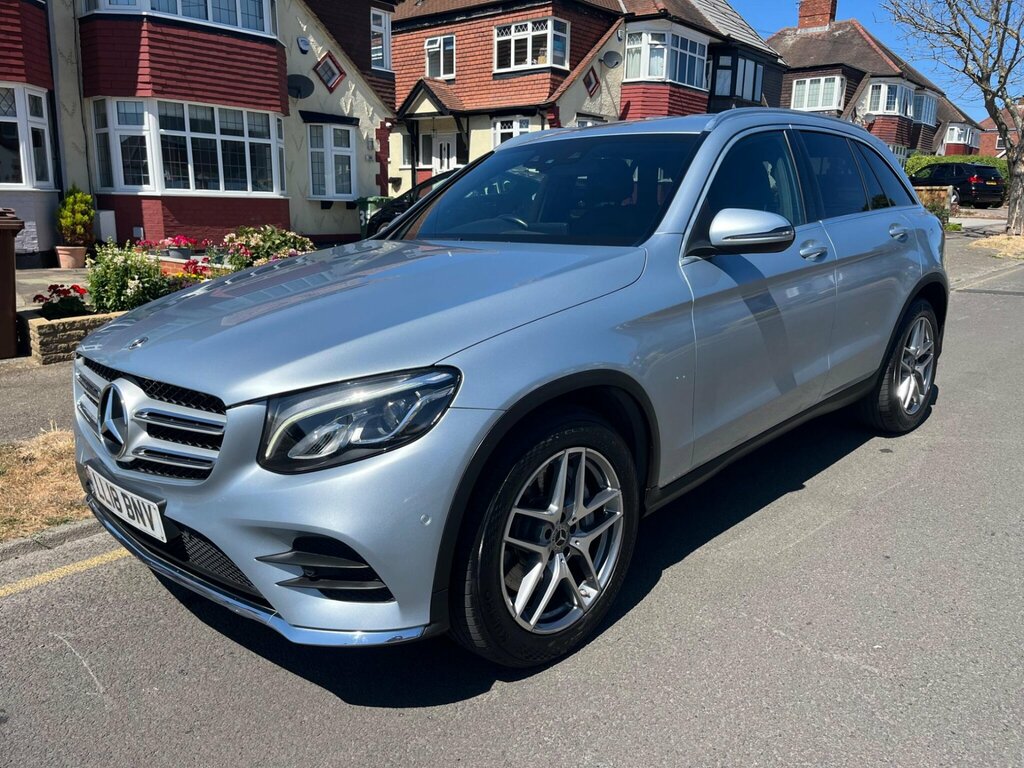 Mercedes-Benz GLC Class 2.1 Glc220d Amg Line G-tronic 4Matic Euro 6 Ss Silver