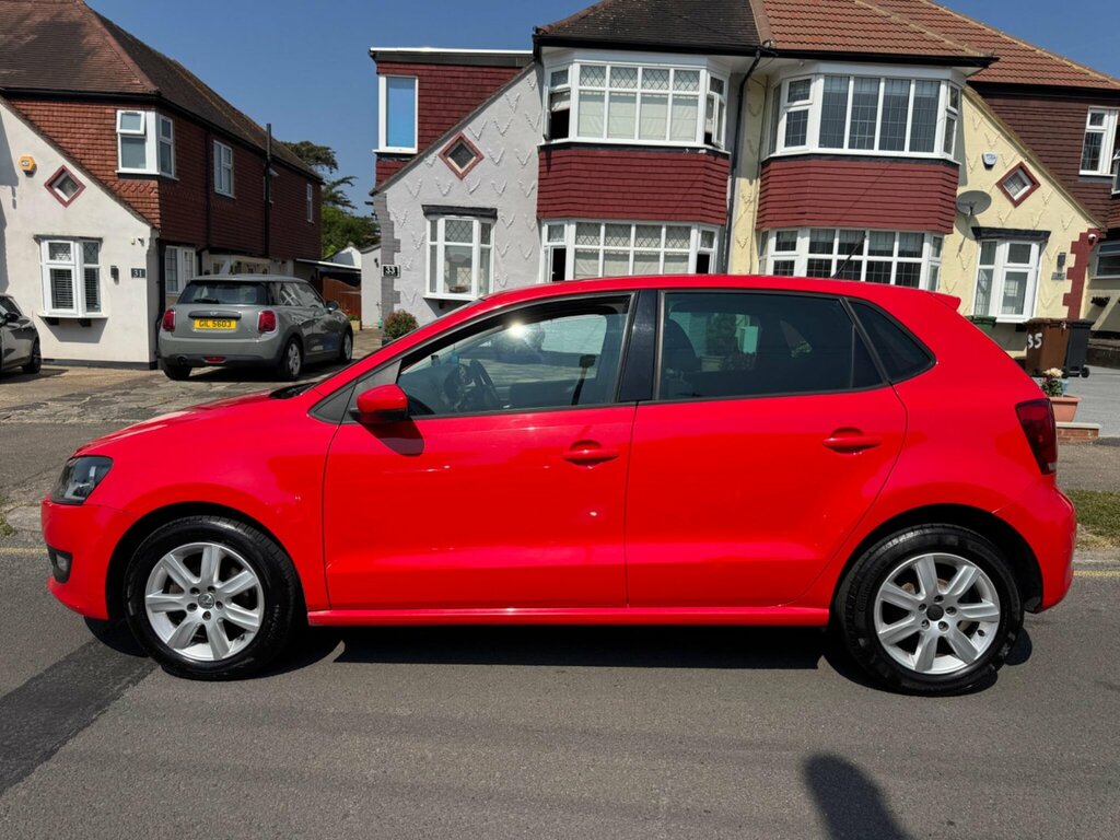 Volkswagen Polo 1.2 Match Euro 5 Red #4
