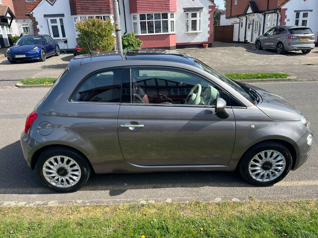 Fiat 500 1.2 Lounge Euro 6 Ss Grey #4