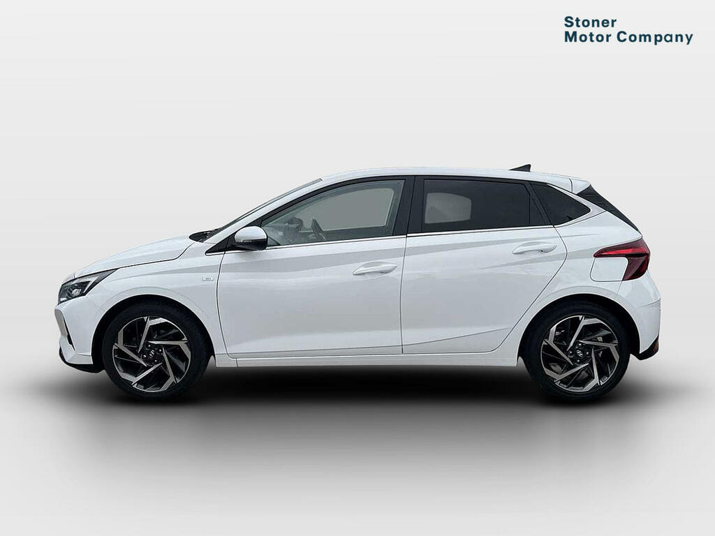 Hyundai I20 1.0T Gdi 48V Mhd Premium Dct GF72HUZ White #2