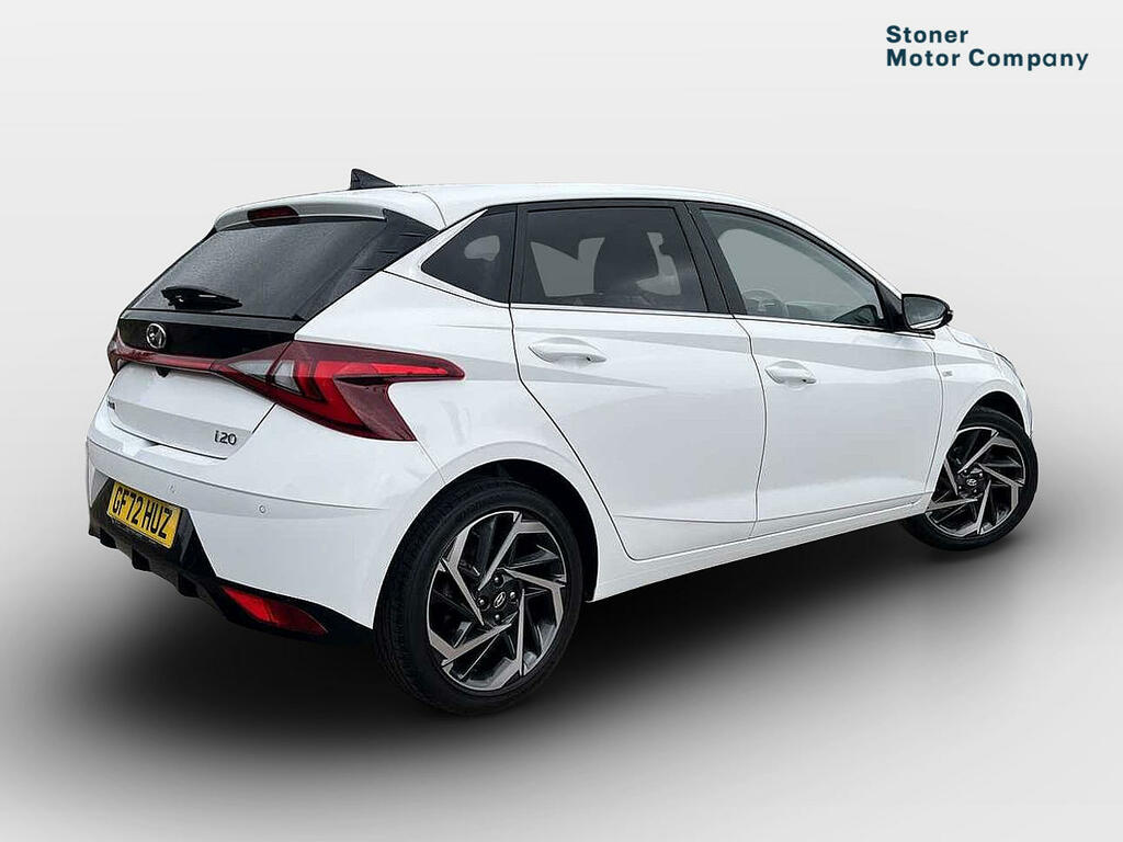 Hyundai I20 1.0T Gdi 48V Mhd Premium Dct GF72HUZ White #3
