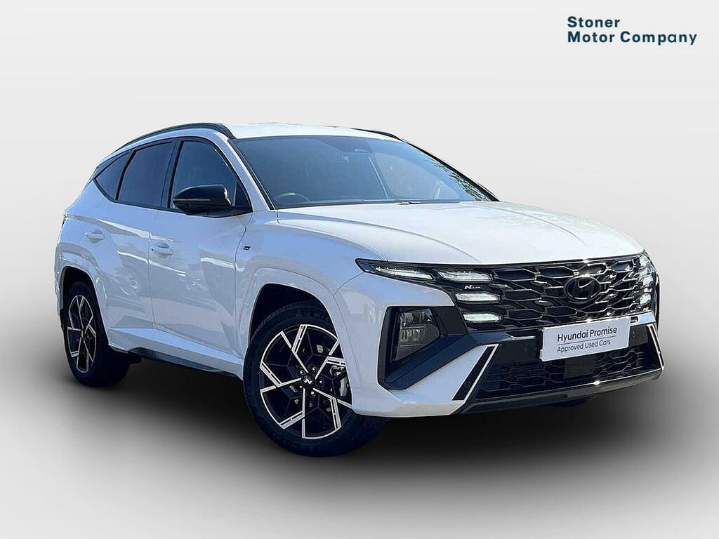 Hyundai Tucson 1.6T 239 Hybrid N Line GL26DZN White