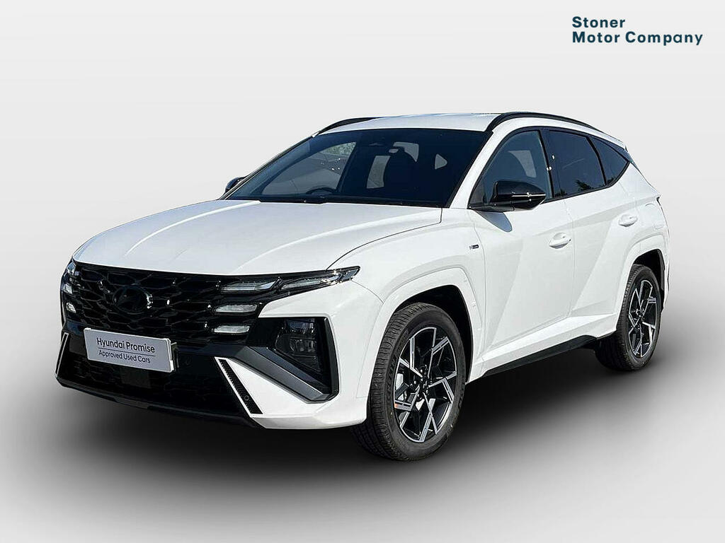 Hyundai Tucson 1.6T 239 Hybrid N Line GL26DZP White #3