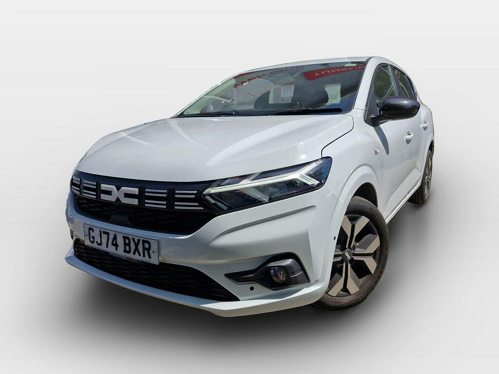Dacia Sandero 1.0 Tce Journey Cvt Euro 6 Ss White #3