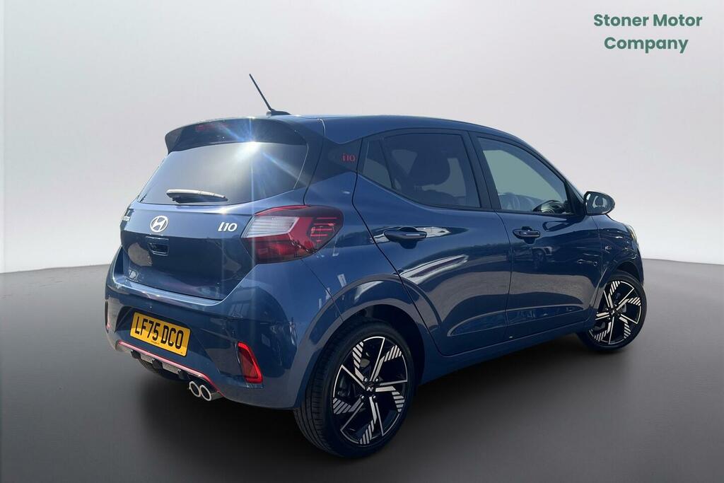 Hyundai I10 1.0T 90 N Line Nav LF75DCO Blue #3