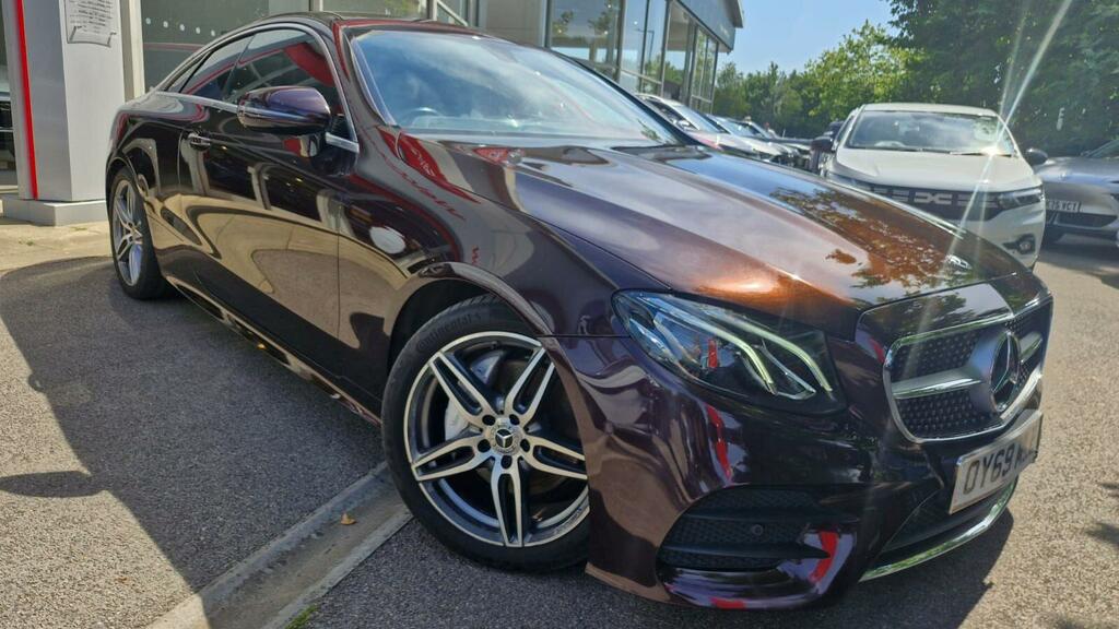 Mercedes-Benz E Class 2.0 E220d Amg Line G-tronic Euro 6 Ss Red