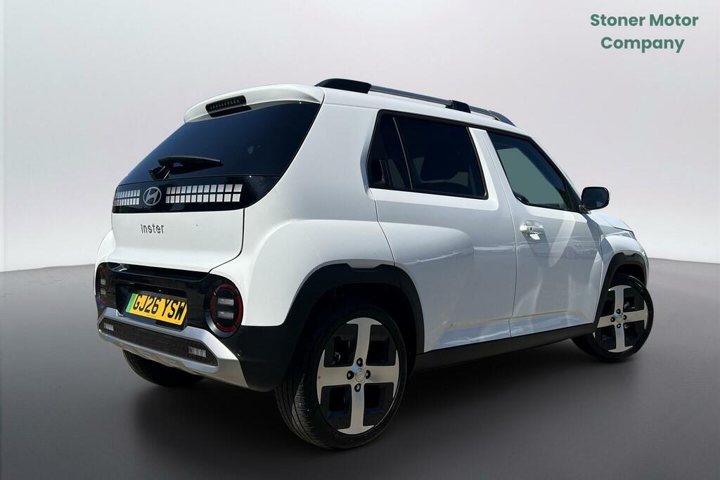 Hyundai Inster 85Kw 02 49Kwh GJ26YSW White #3