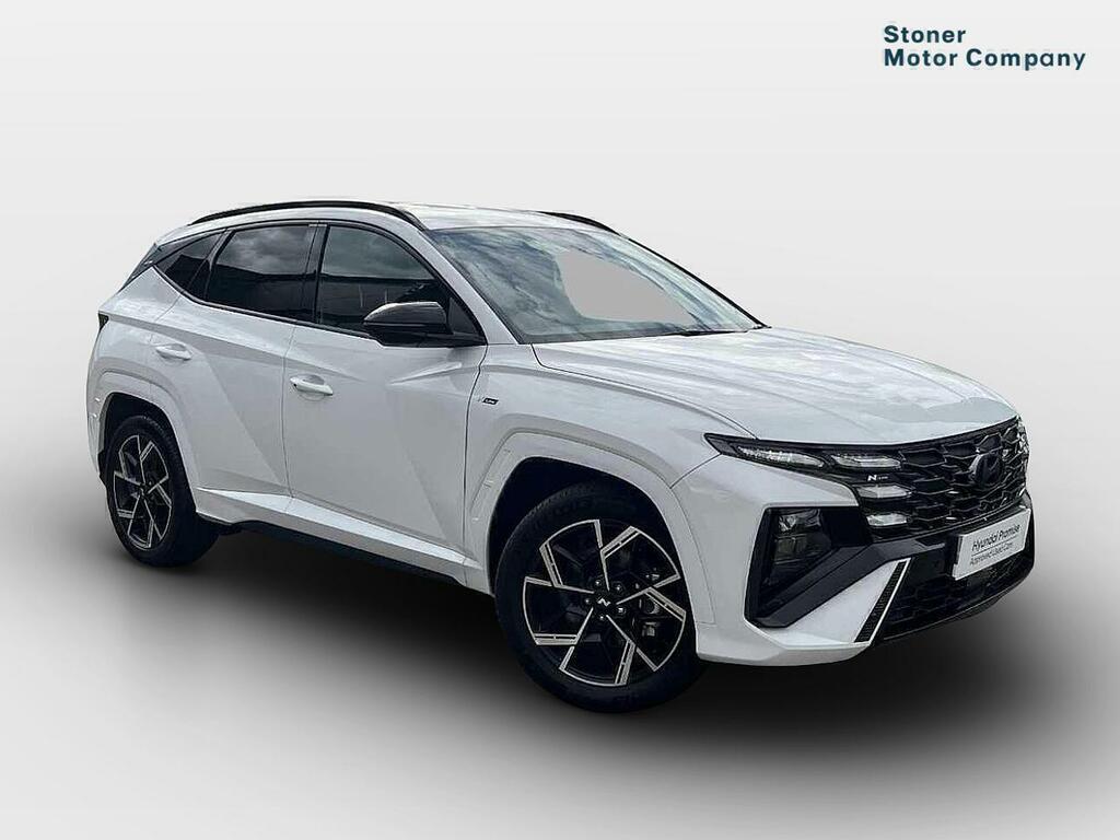Hyundai Tucson 1.6T 239 Hybrid N Line White