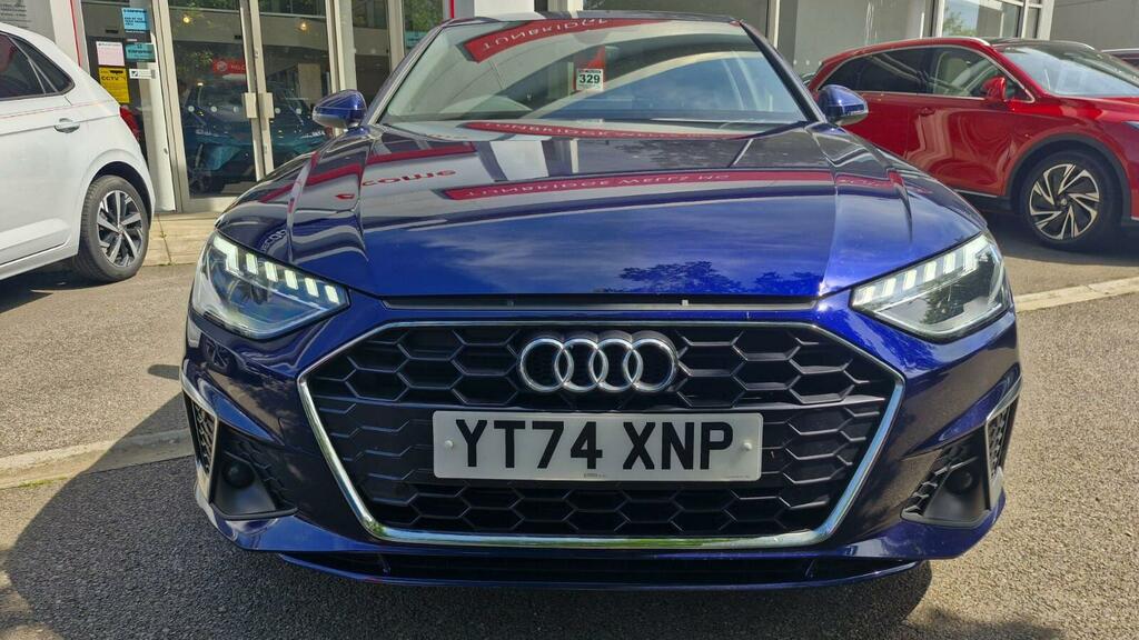 Audi A4 2.0 Tfsi 40 S Line S Tronic Euro 6 Ss YT74XNP Blue #2