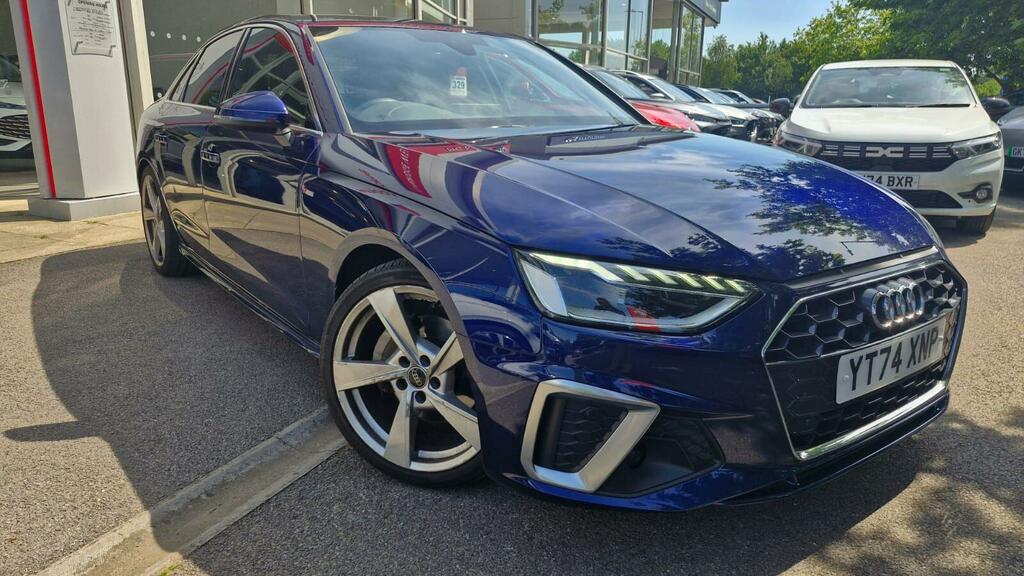 Audi A4 2.0 Tfsi 40 S Line S Tronic Euro 6 Ss Blue