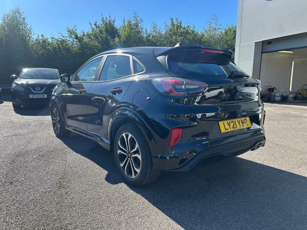 Ford Puma 1.0T Ecoboost Mhev St-line Dct Euro 6 Ss LY21YWR Black #4