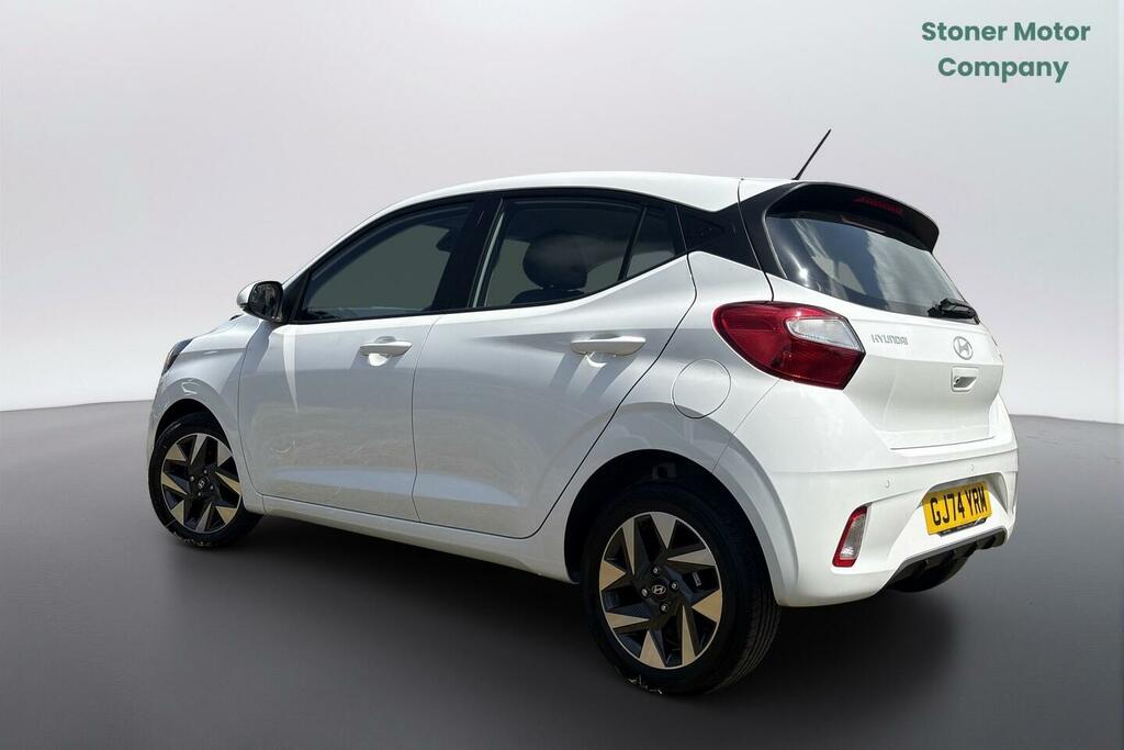 Hyundai I10 1.0 63 Advance Nav GJ74YRM White #6