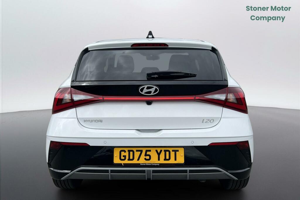 Hyundai I20 1.0T Gdi 90 Black Line Dct GD75YDT White #4