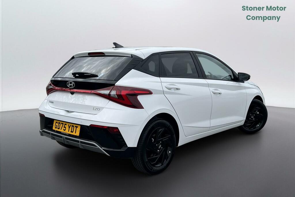 Hyundai I20 1.0T Gdi 90 Black Line Dct GD75YDT White #3