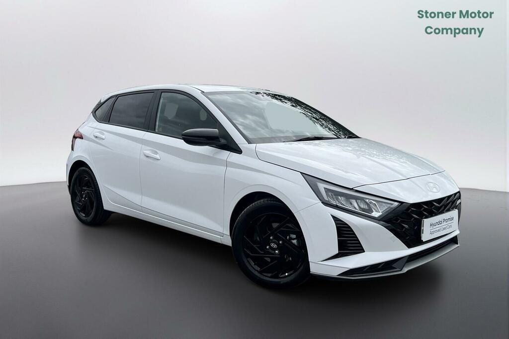 Hyundai I20 1.0T Gdi 90 Black Line Dct GD75YDT White