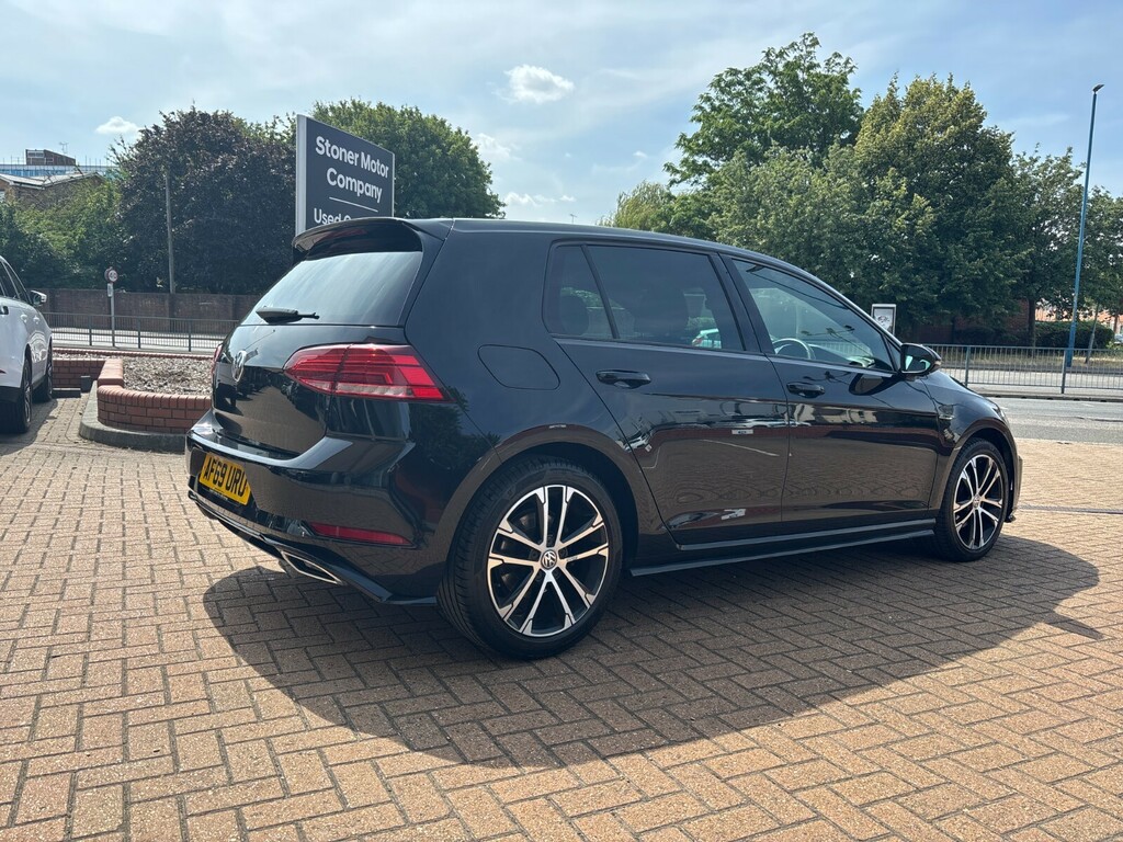 Volkswagen Golf 1.5 Tsi Evo 150 R-line Edition Dsg AF69URU Black #3