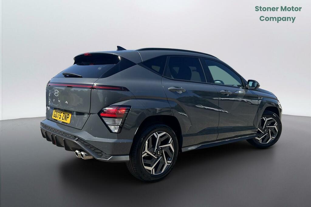 Hyundai Kona 1.0 T-gdi N Line Euro 6 Ss Grey #3