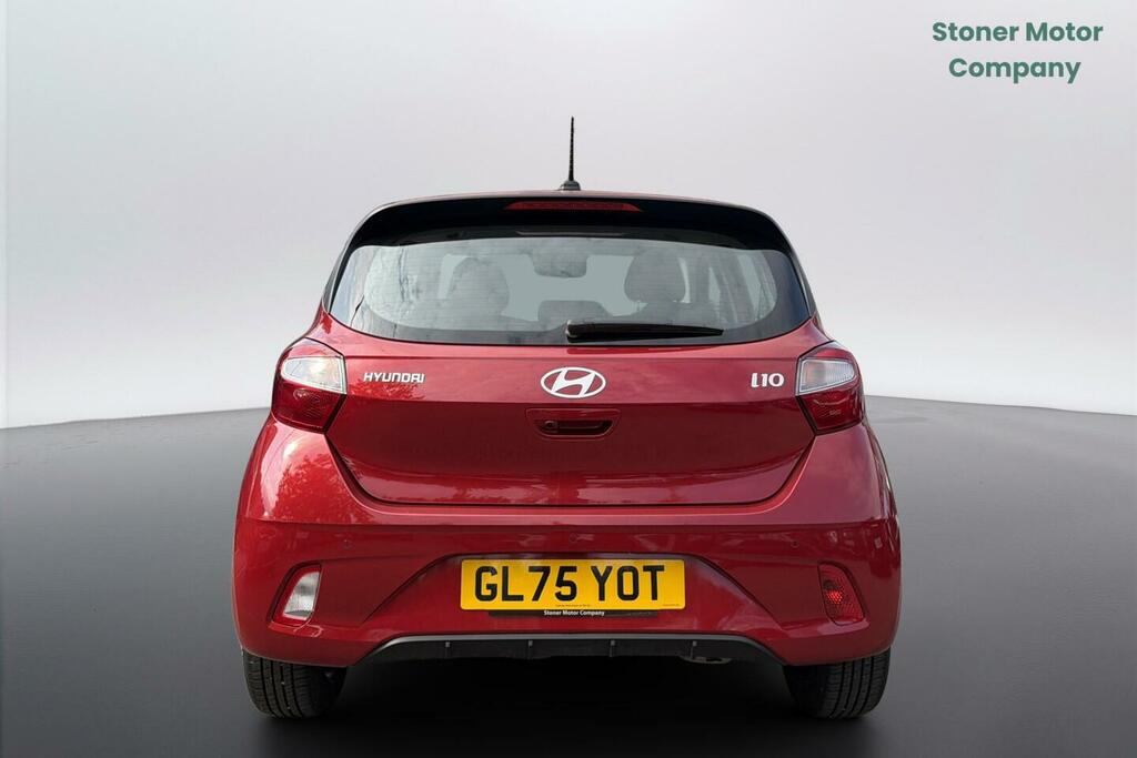 Hyundai I10 1.0 63 Advance Nav GL75YOT Red #4