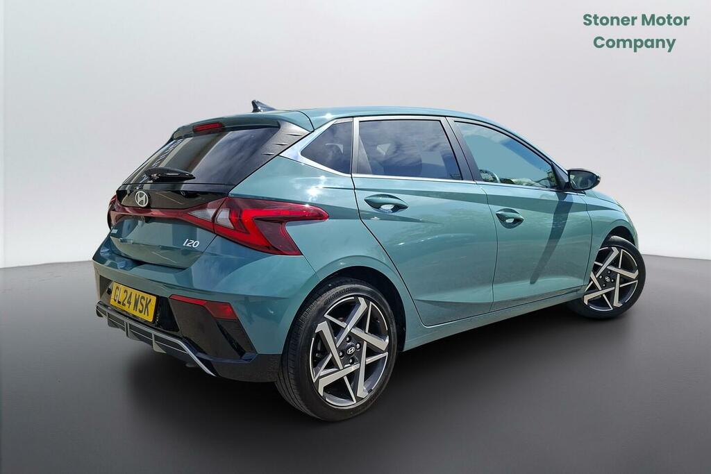 Hyundai I20 1.0 T-gdi Premium Dct Euro 6 Ss Green #3