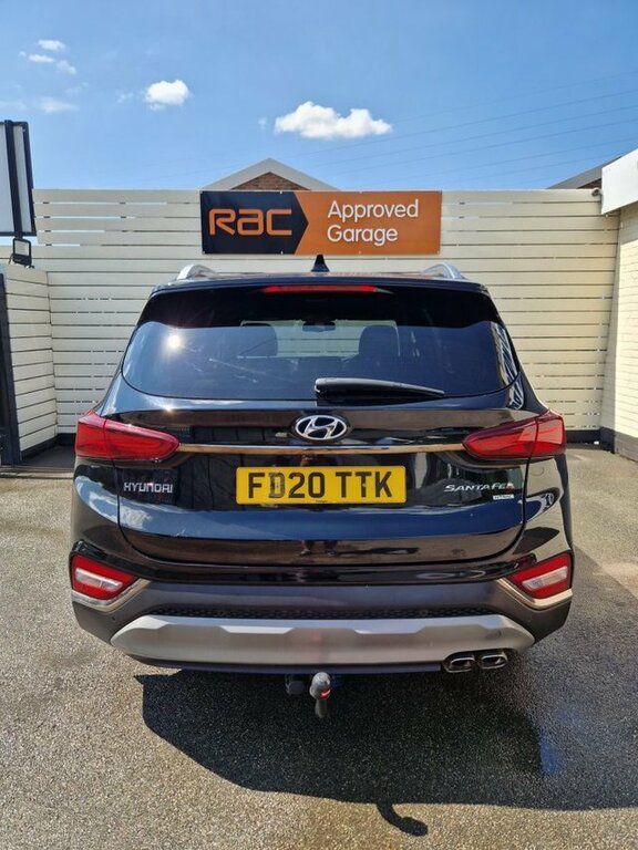 Hyundai Santa Fe 2.2 Crdi Premium Se Suv 4Wd Euro 6 Black #3