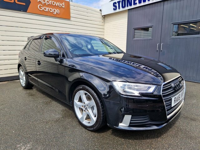 Audi A3 1.6 Tdi Sport Sportback Euro 6 Black #6