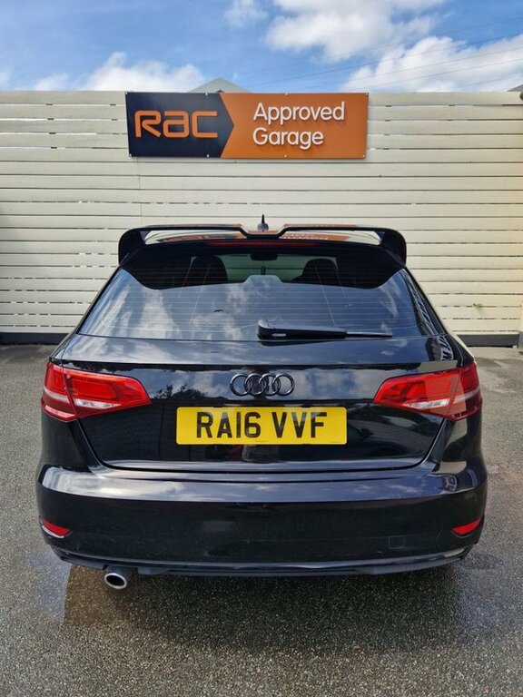 Audi A3 1.6 Tdi Sport Sportback Euro 6 Black #3