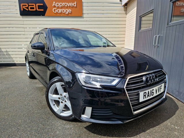 Audi A3 1.6 Tdi Sport Sportback Euro 6 Black