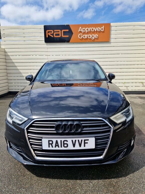 Audi A3 1.6 Tdi Sport Sportback Euro 6 Black #2