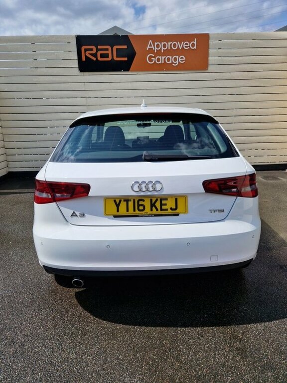 Audi A3 1.2 Tfsi Sport Hatchback Euro 6 YT16KEJ White #3