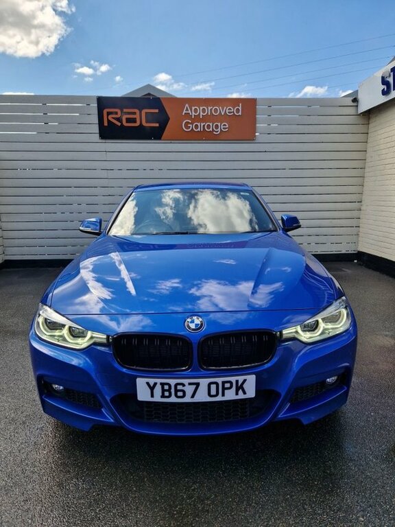 BMW 3 Series 2.0 320D M Sport Saloon Xdrive E Blue #4