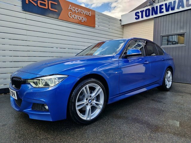 BMW 3 Series 2.0 320D M Sport Saloon Xdrive E Blue #5