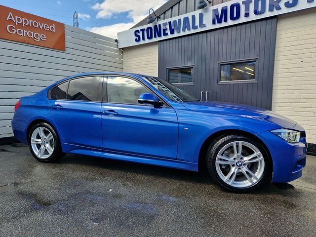 BMW 3 Series 2.0 320D M Sport Saloon Xdrive E Blue #2