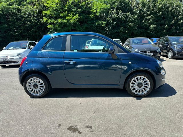 Fiat 500 1.0 Mhev Hatchback RX23KNW Blue #4