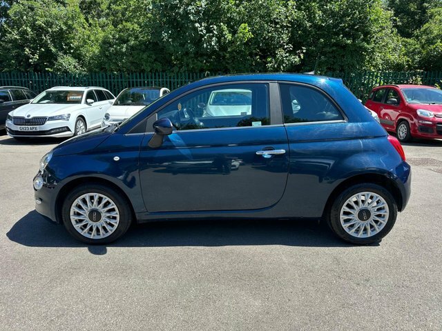 Fiat 500 1.0 Mhev Hatchback RX23KNW Blue #5