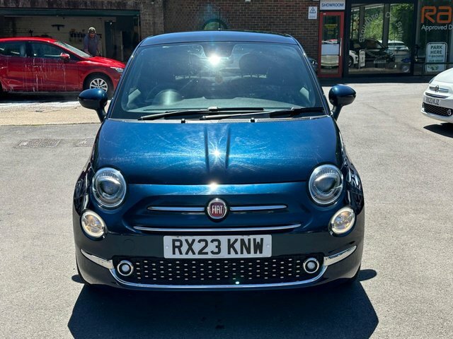 Fiat 500 1.0 Mhev Hatchback RX23KNW Blue #2