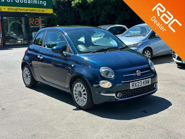 Fiat 500 1.0 Mhev Hatchback RX23KNW Blue