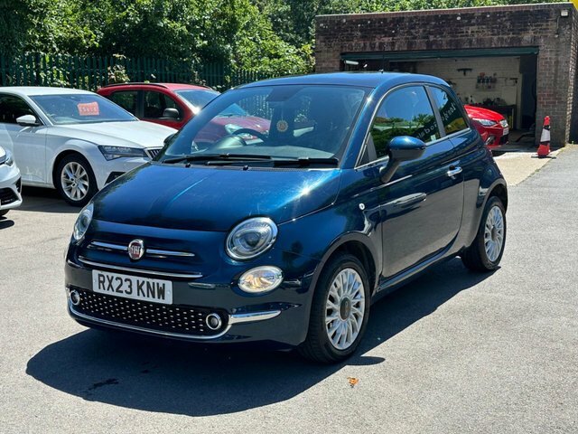 Fiat 500 1.0 Mhev Hatchback RX23KNW Blue #3