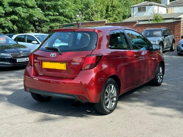 Toyota Yaris 1.0 Vvt-i Icon Hatchback Red #6