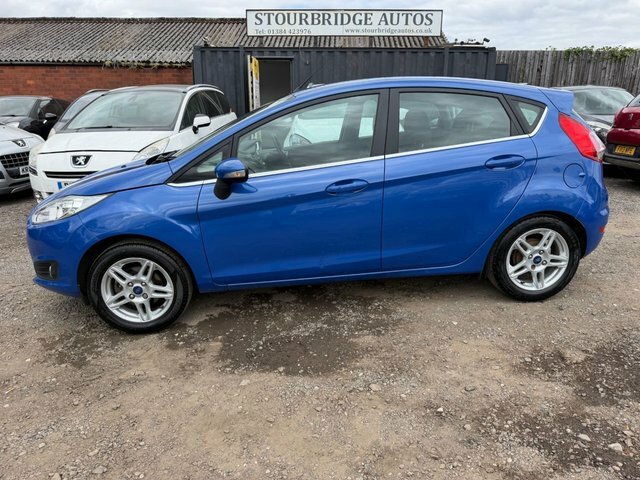 Ford Fiesta 1.0 Zetec Hatchback Blue #2