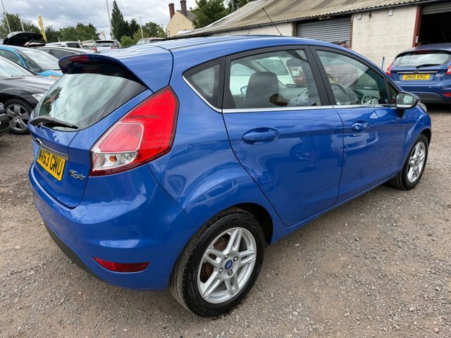 Ford Fiesta 1.0 Zetec Hatchback Blue #5