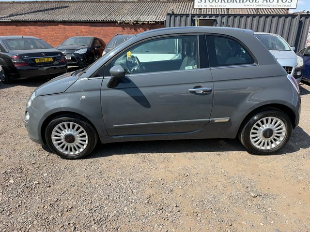 Fiat 500 1.2 Lounge Hatchback Grey #4