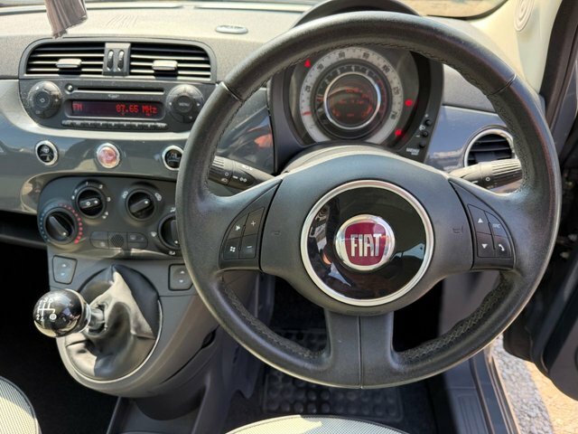 Fiat 500 Lounge 1242Cc Yellow #9