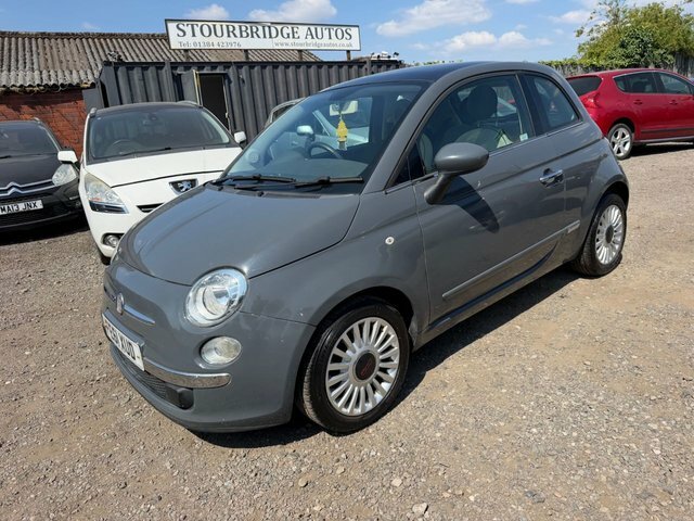 Fiat 500 1.2 Lounge Hatchback Grey